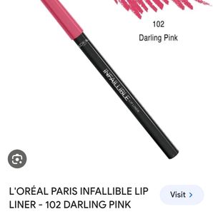 L&#39;Oreal Paris Infallible Lip Liner - 102 Darling P
