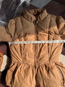 Girls jacket mustard colour