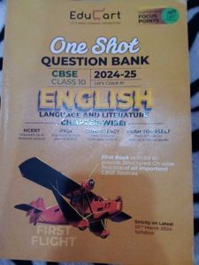 Oneshot English Question Bank Class 10
