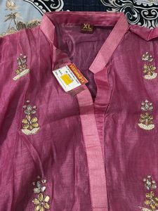 Elegant Pink Kurta Set