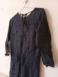 Black kurta for women