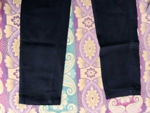 Black Cotton Pant