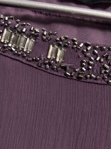 Mauve Embellished Geogette Top