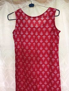 Pink Printed Kurti