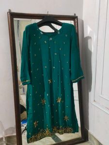 Elegant Green Kurta Set