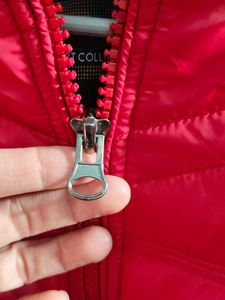 Stylish Unisex Red Padded Jacket