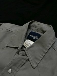Wrangler Gray Western Shirt