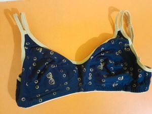 New Bra With Trendy Straps  (Navy Blue)