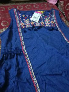 Navy Blue Dress/ Kurta