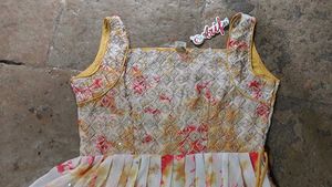 Heavy Ethnic Gown And Dupatta