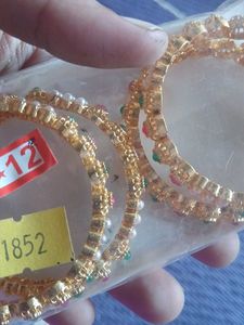 Gold-toned Bangles for baby girls