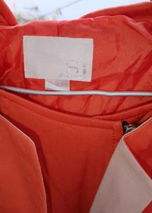 Orange trench Coat