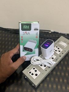 Mi Original 3.4Amp Double Port Adapter With MCable