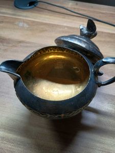 Small Vintage Silver Plated Creamer