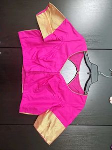 Pink Paisley Banarasi Saree