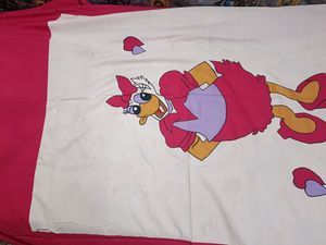 Double Bedsheet With 2 Pillow Covers For Kids