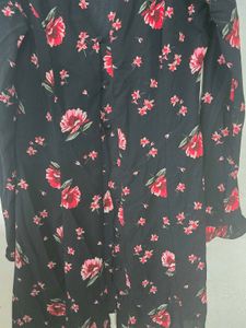 Floral Print Mini Dress