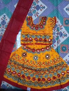 Baby Radharani Dress Or Rajasthani Dres