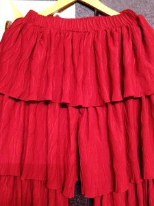 Tiered Palazzo Pants