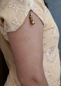 Golden Kurta With Leggings..
