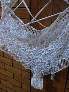 It&#39;s A Pretty  Net Bodysuit  In Imported  Premium