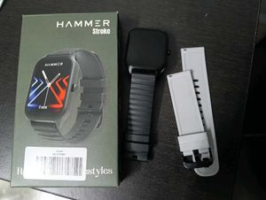 HAMMER Stroke 1.96&#34; Calling Smart Watch with Stron