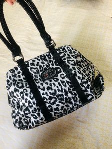 Leopard Print Handbag