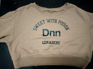 Dnn Lomabebe Cropped Sweatshirt