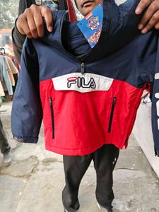 Navy Blue Quilted Vest