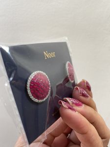 Noor Brand Pure Silver Earrings 92.5