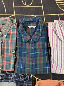 Men 5 Branded Shirts Combo