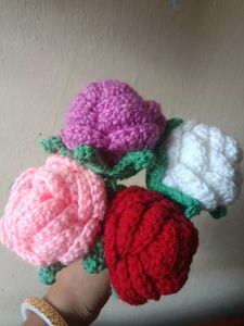 Crochet Rose 🌹🌹🌹 (99 Each)