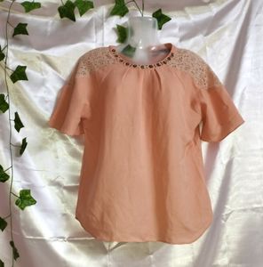 Peach Colour Top