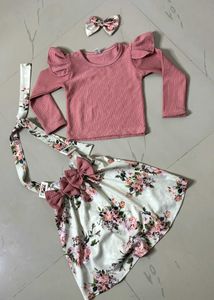 Floral Baby Girl Outfit