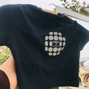Black Graphic Tee