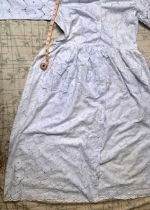 White Eyelet Dress