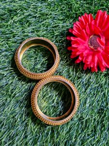 Gold Plated Bridal Bangle Set