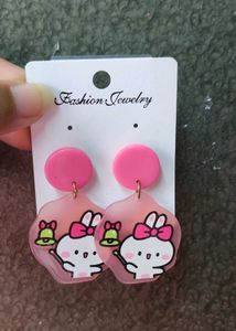barbie coded children's earrings💕