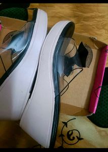 New Without Tag Black Party Wedges In 6 Size