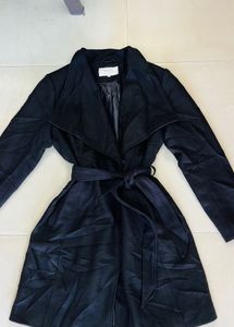 women’s  Black elegant Trench Coat