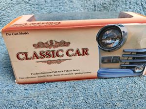 Classic Red Car Model