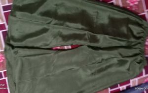 Olive Green Embellished Salwar Suit