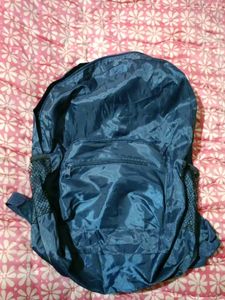 Blue Backpack - Lightweight & Foldable
