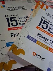 ICSE Sample Question Papers: Physics &amp; Biology