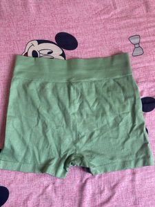 Green Colour GYM Shorts
