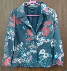 Floral Print blazer