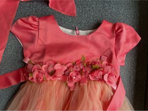 Cute Coral Party Dress