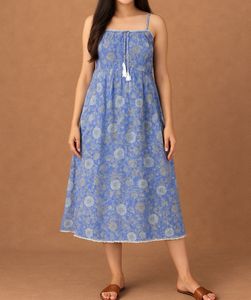 PURE JAIPURI COTTON DRESS
