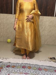 Golden Yellow Pant Kameez