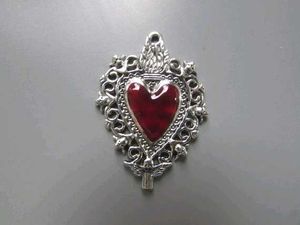 Gothic Melting Heart Necklace ❤